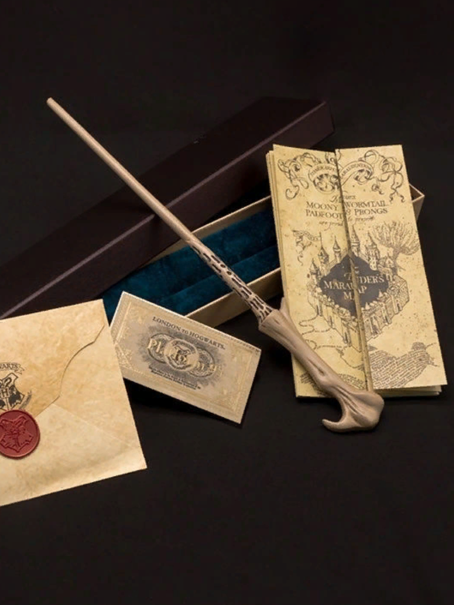 Брелоки Гарри Поттер металлические Волшебные палочки 2 шт 12 см в ассортименте