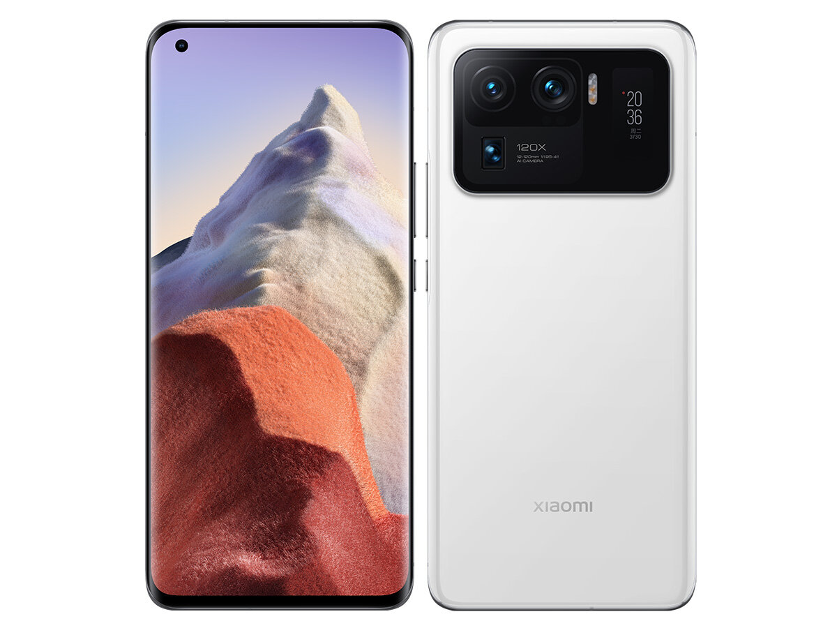 Передняя и задняя панели Xiaomi MI 11 Ultra. По материалам Xiaomi