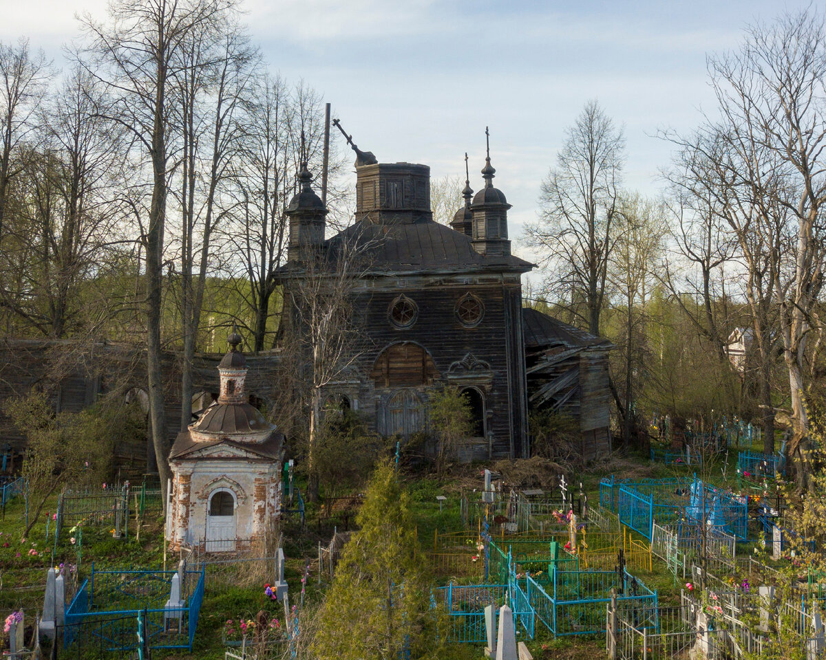 Церковь Вознесения Господня в селе Зарубино, фото автора