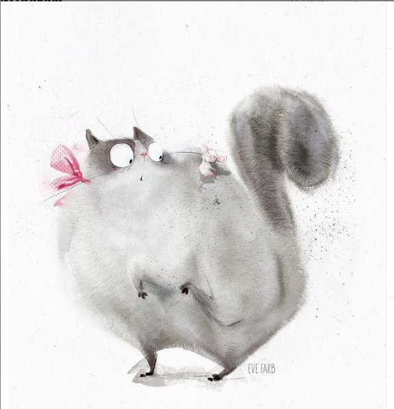 ВТОРНИК Художник Ева Фарб (страница instagram.com/eve_farb)