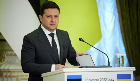 Президент Украины Владимир Зеленский 