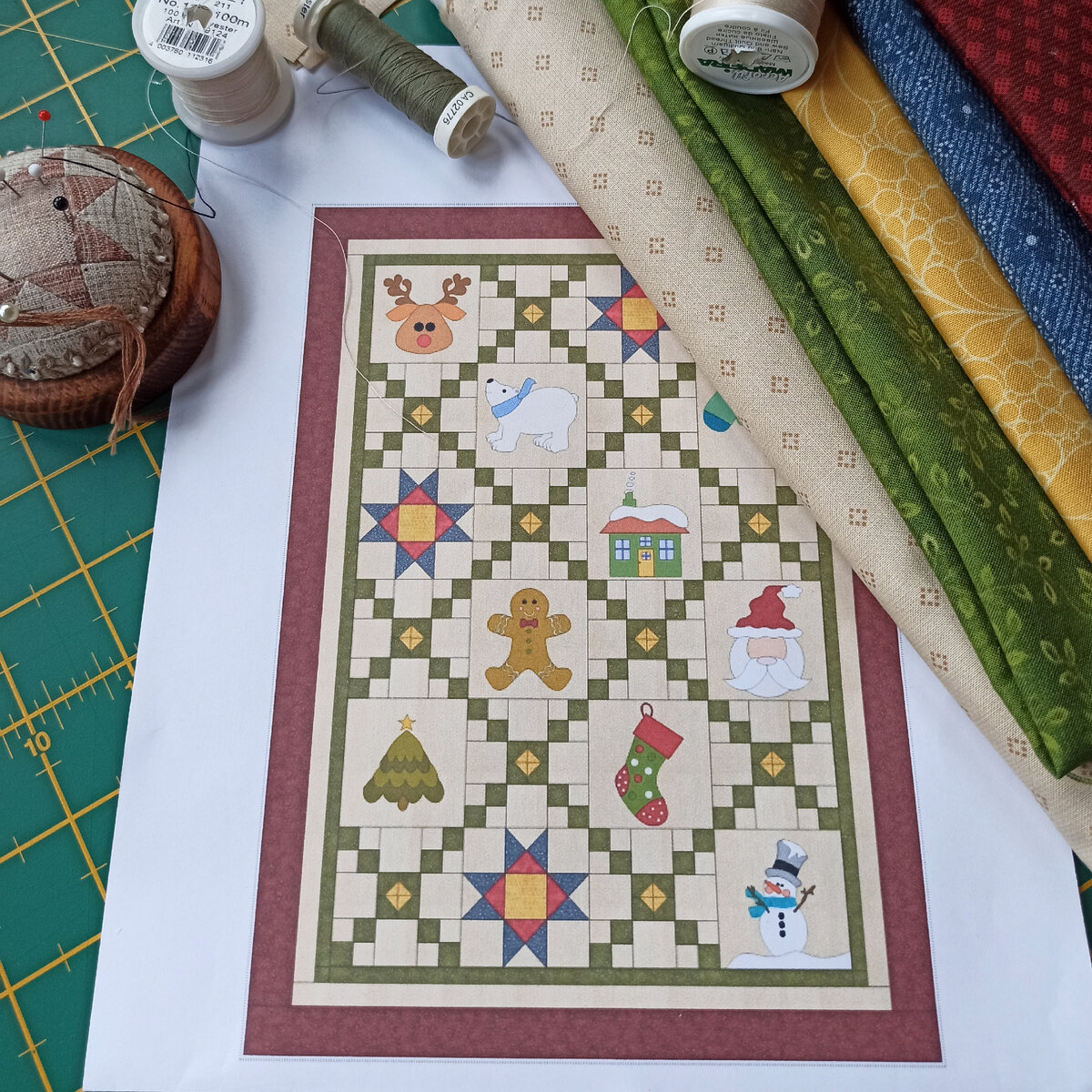 Эскиз покрывала