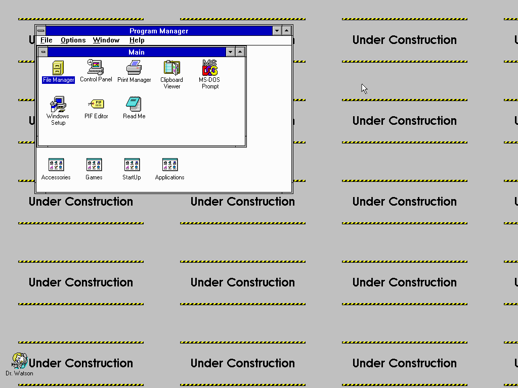 Скриншот из Windows Cougar build 28