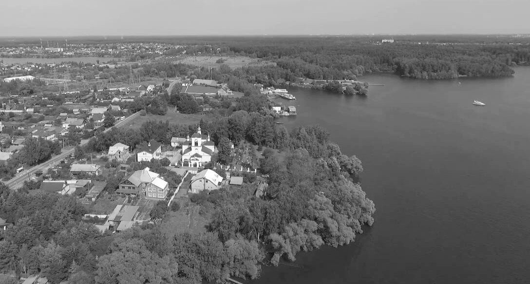 Село Осташково с высоты птичьего полета. Фото из открытых источников