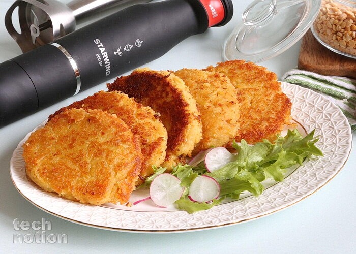 Гороховые котлеты / Изображение: дзен-канал technotion