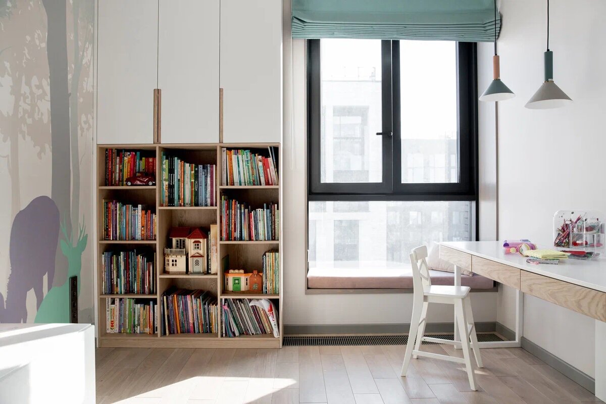 Детская комната из реализованного проекта дизайн студия ARTTUNDRA