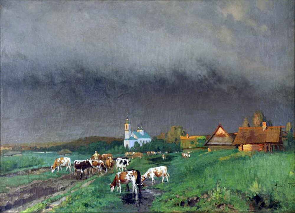 А.Маковский "Перед грозой"