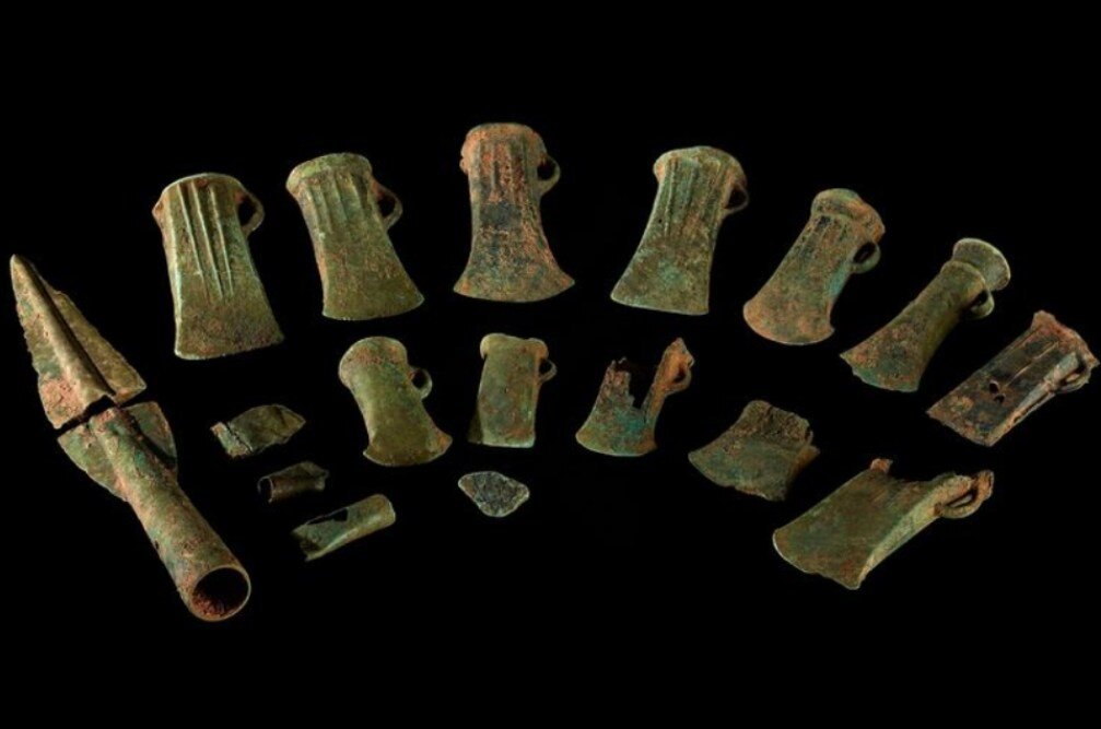    Все эти предметы были закопаны в землю в одном месте / ©Amgueddfa Cymru/National Museum Wales