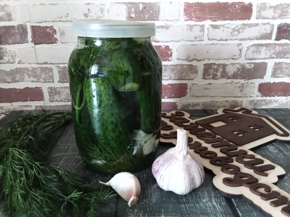 Огурцы малосольные. Фото от автора