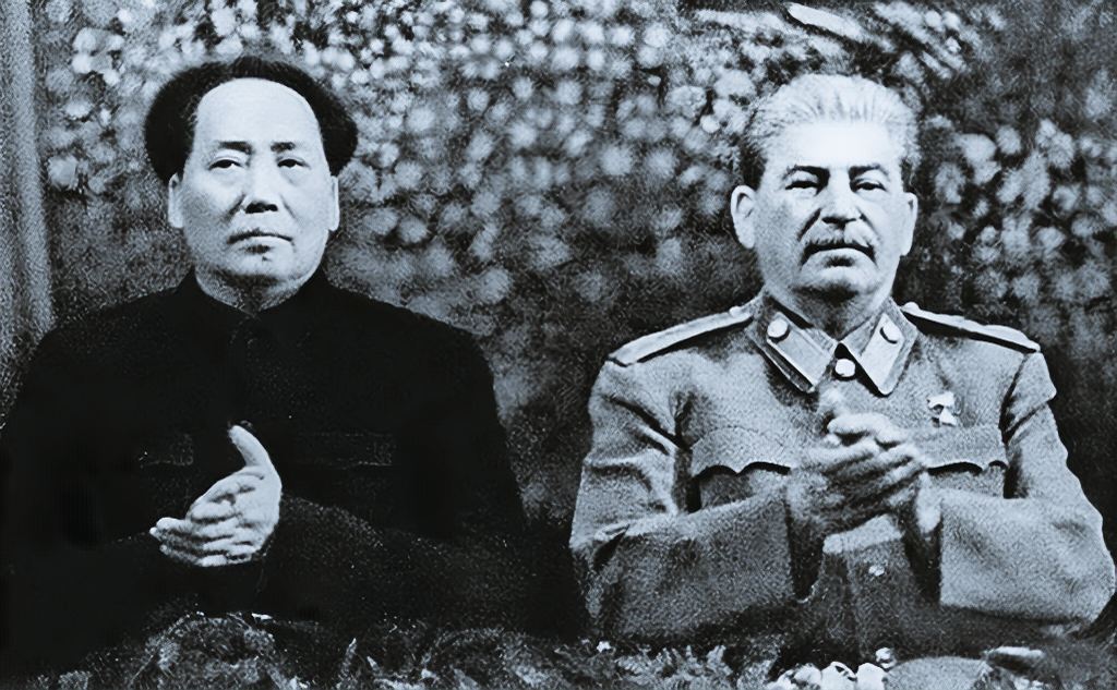 Мао Цзэдун и Сталин. Китай Мао Цзэдун. Китай Мао Цзэдун и Сталин. Мао Цзэдун 1949. Отношение между ссср и китаем