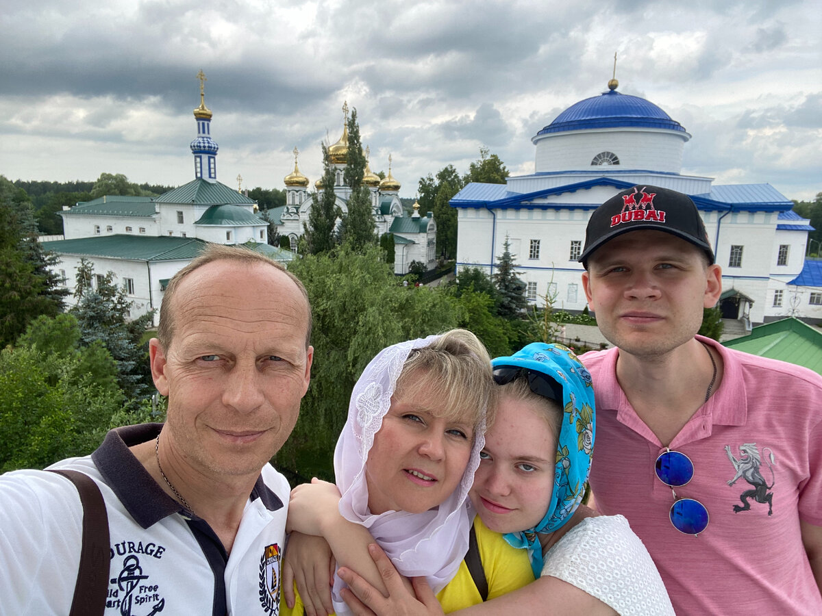Моя семья на смотровой площадке