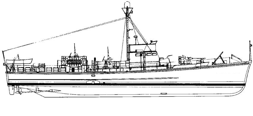 Мо 4 морской охотник чертежи