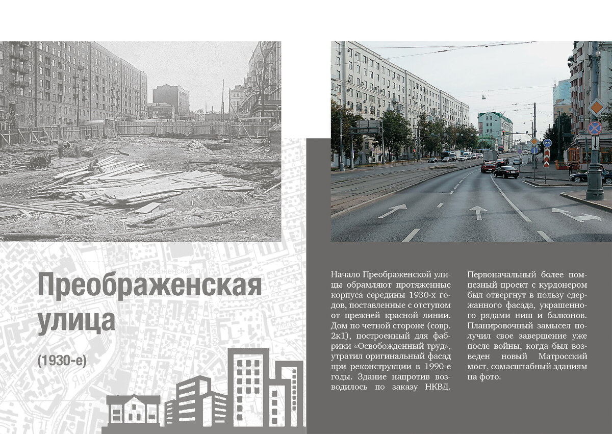 Преображенское и Черкизово на старых фотографиях 1930-1970-х годов в  сравнении 