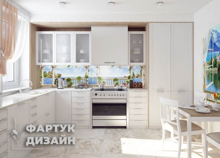 Яркий кухонный фартук: 40 идей | myDecor