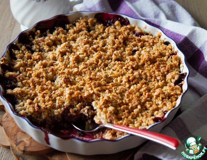 Almonds Crumble Cake