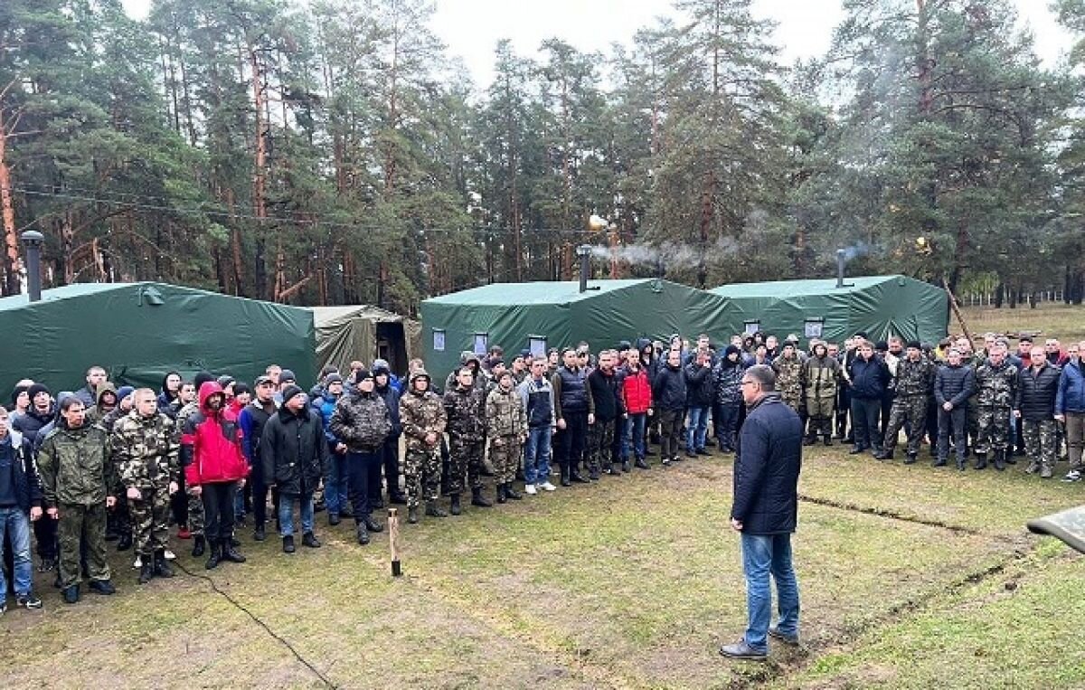    Владимирские власти показали условия для проживания мобилизованных в войска