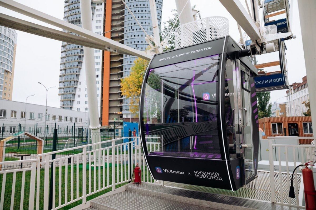    Нижегородцы уже могут прокатиться в новой кабинке Анастасия Красушкина