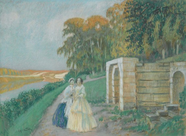 полотно В.Борисова-Мусатова