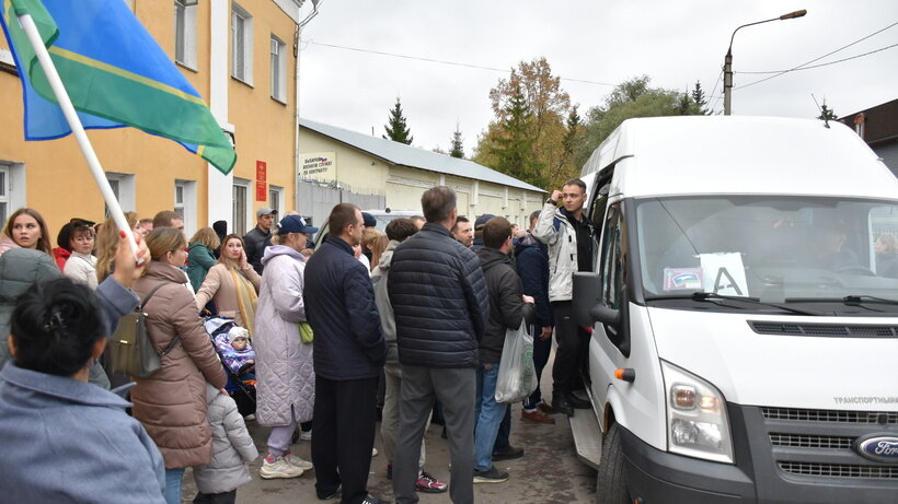    Мобилизация в Чехове ©Дмитрий Алексеенко Фото