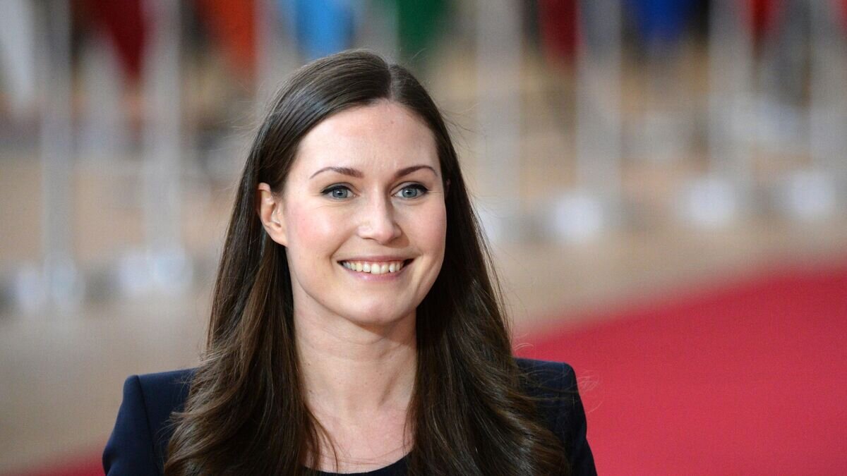    Премьер-министр Финляндии Санна Марин на саммите глав государств и правительств Евросоюза в Брюсселе© РИА Новости / Алексей Витвицкий