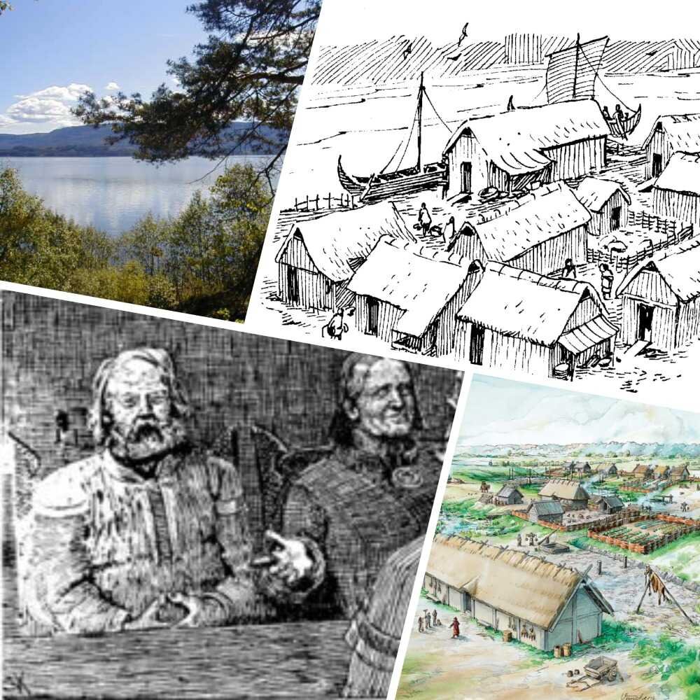 Рингерике, природа. Скандинавские поселения. Родители Харальда в современном представлении.