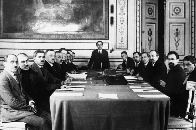 Подписание Московского договора между Турцией и Советской Россией (21 марта 1921 г.)