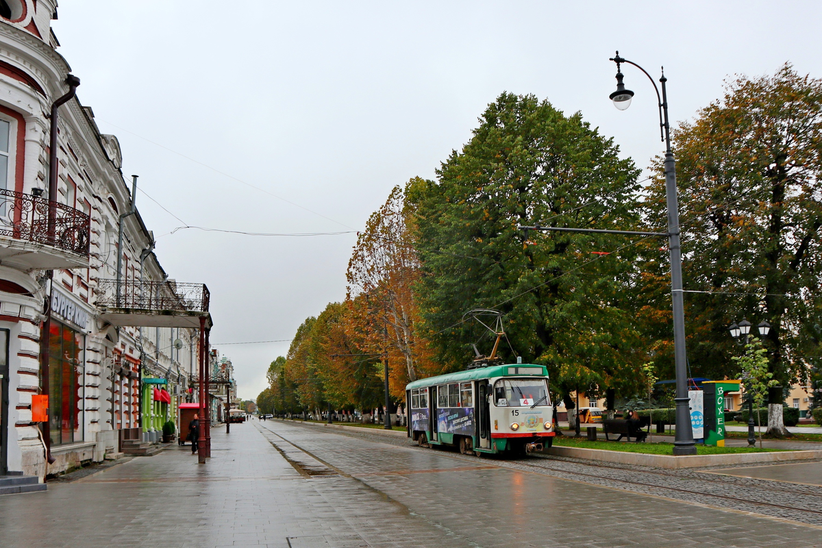 Владикавказ: единственная в России трамвайно-пешеходная улица снова в строю!