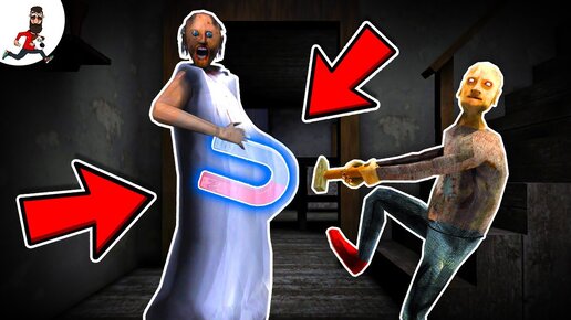 Granny vs Magnet ► funny animation granny parody top moments