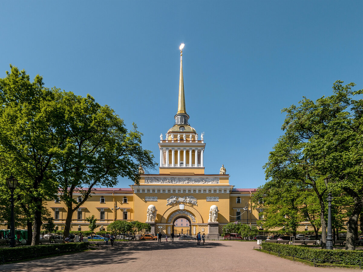 Адмиралтейство в Санкт-Петербурге. История первой верфи города. Кораблик- флюгер - символ Санкт-Петербурга | Прогулки по Санкт-Петербургу | Дзен