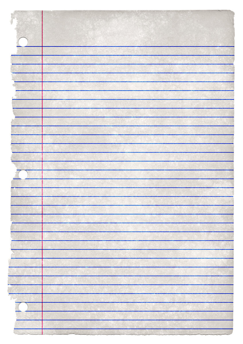 Nicolas Raymond – «College-Ruled Grunge Paper» / flickr.com 