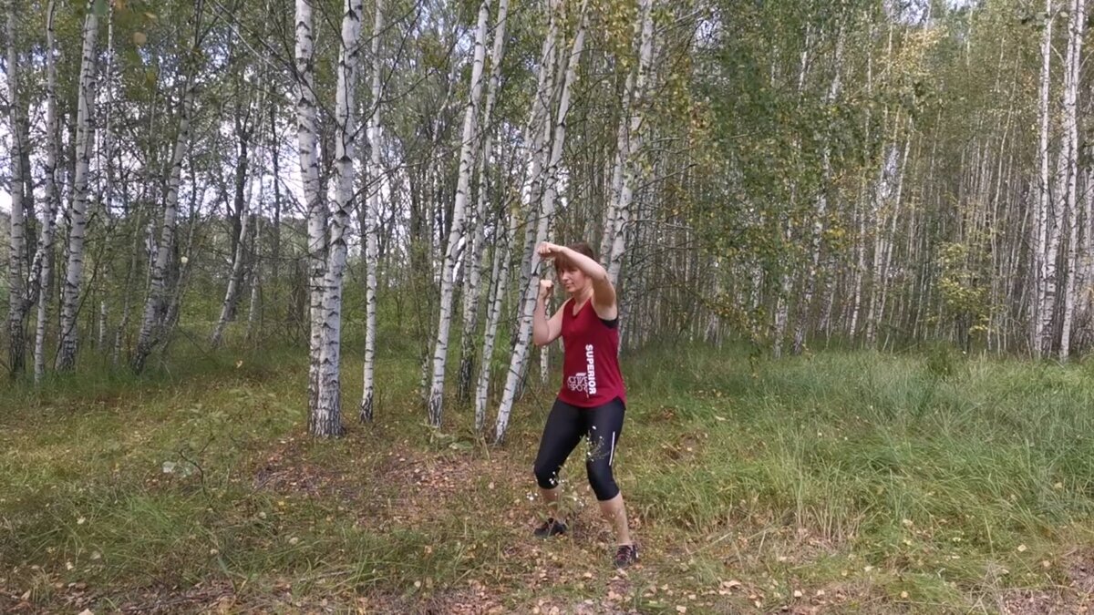 Верхний блок, боевой вариант 