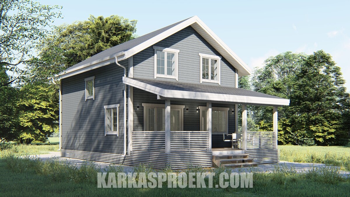 Коттедж 6х4 м