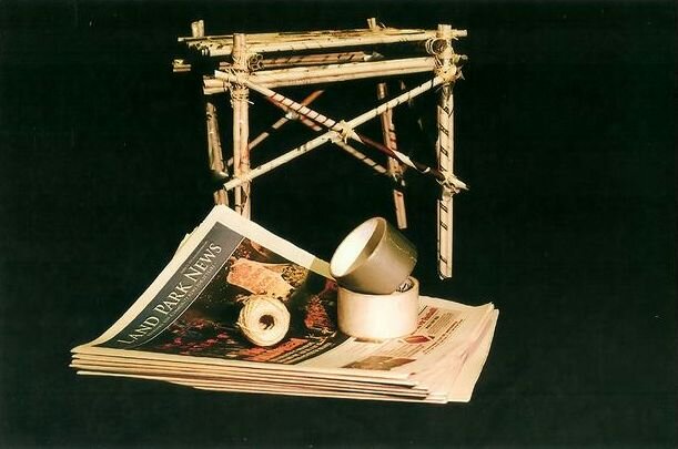 Плетем мебель из бумажных трубочек. Журнальный столик, плетённый из газетных трубочек