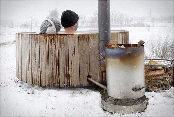 Что такое джакузи на дровах?
