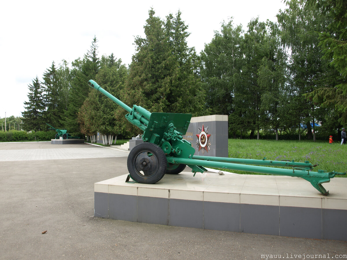 Башня Т-34 и пушки ЗИС (Чернь, М2) | ru-memorials | Дзен