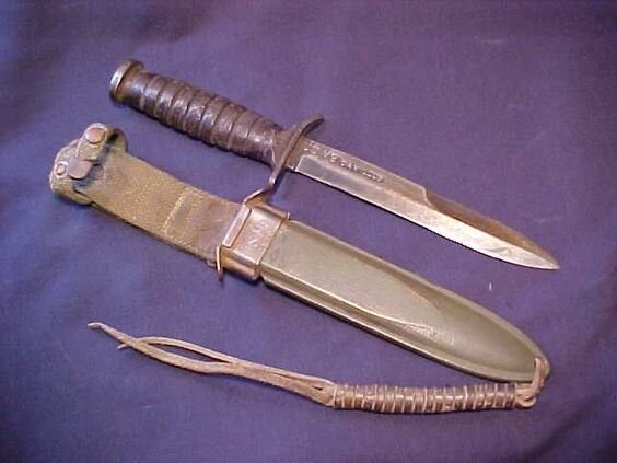 окопный нож Mk. 3 1941года
