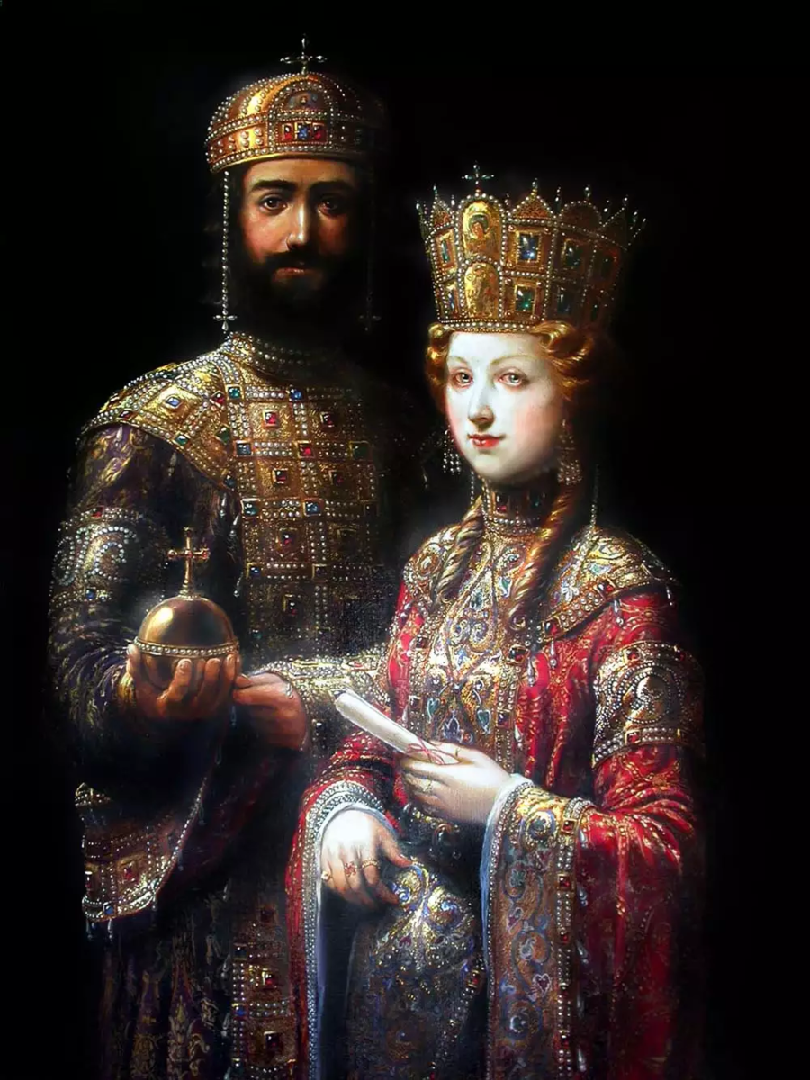 Царица Феодора Византийская. Императрица Феодора Византия.