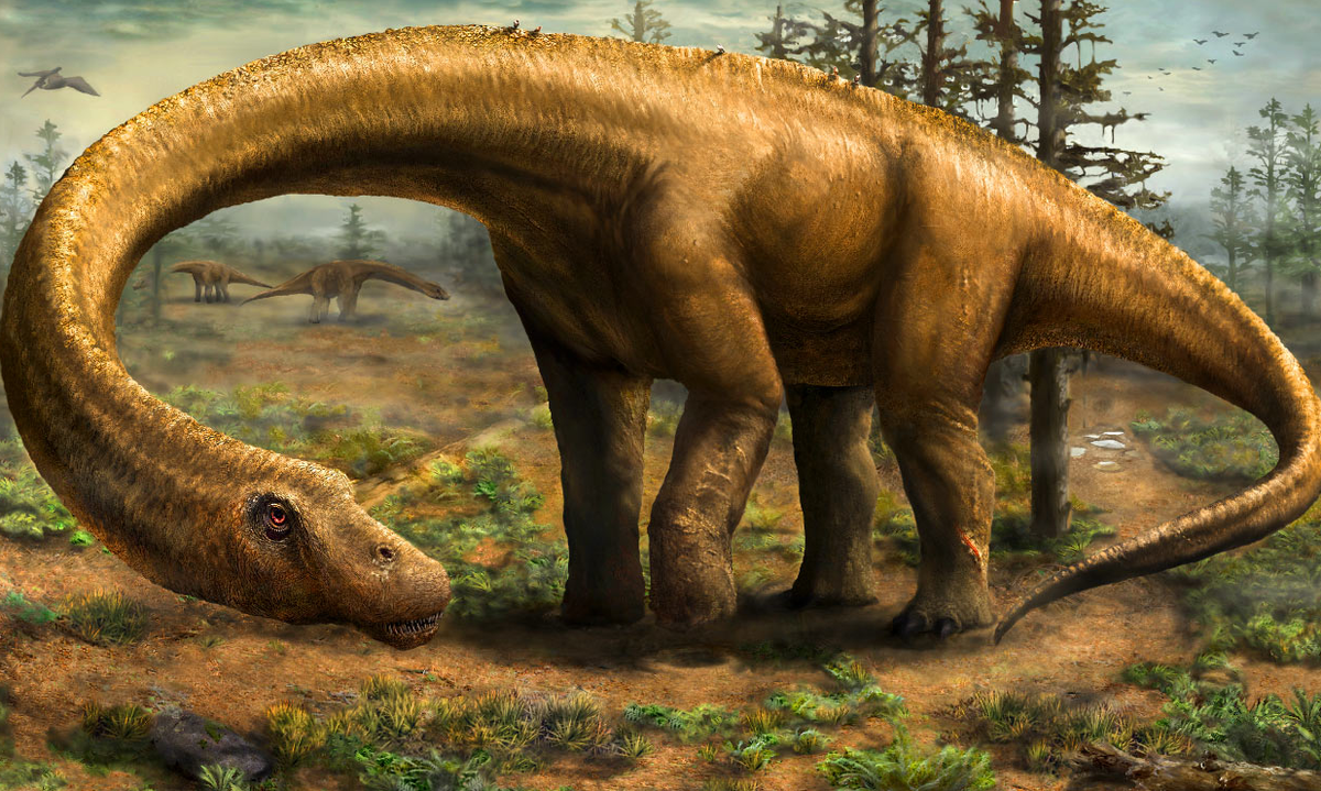 Самый большой динозавр в истории Dreadnoughtus schrani