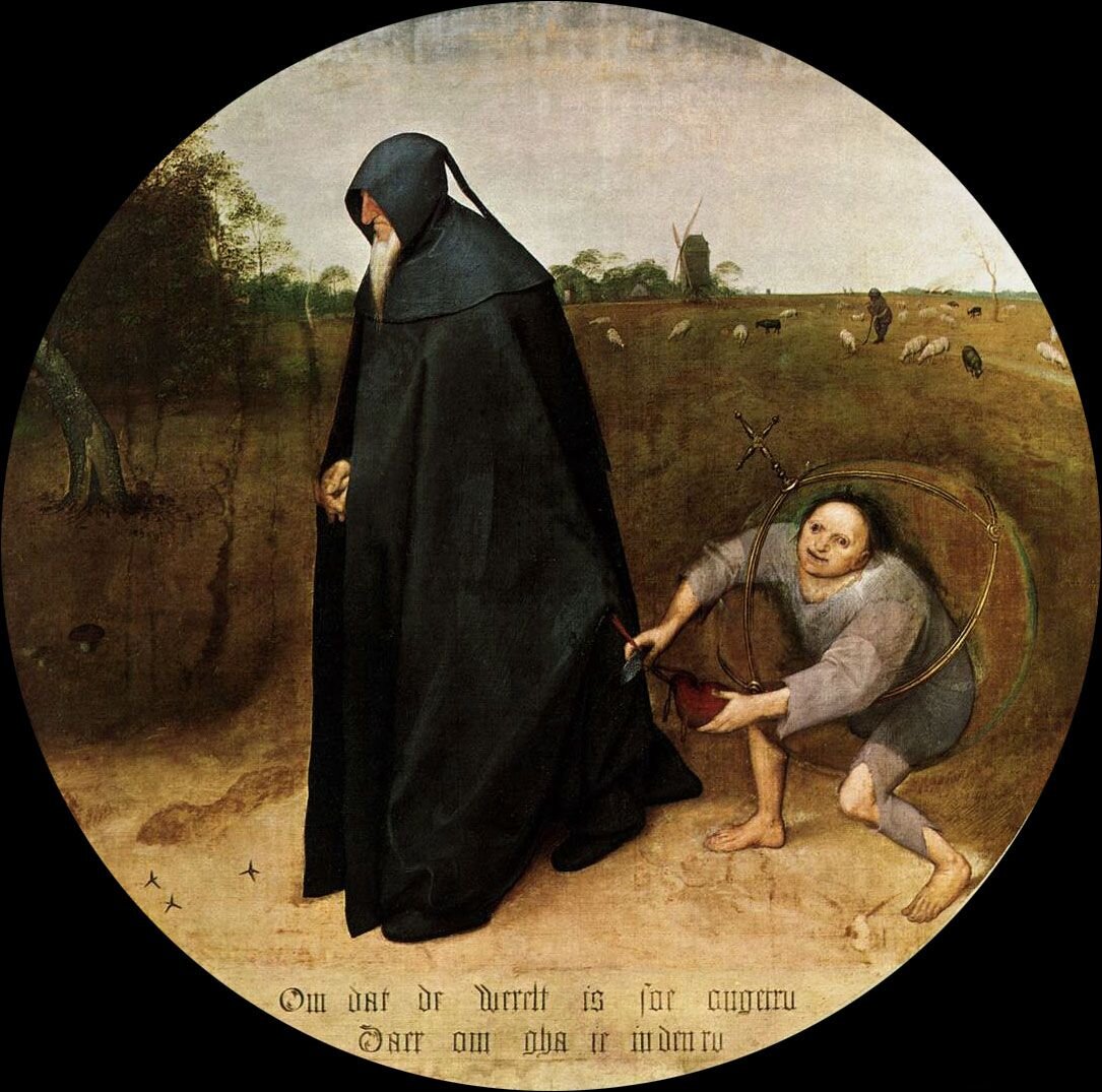 «Мизантроп» Питер Брейгель, 1568