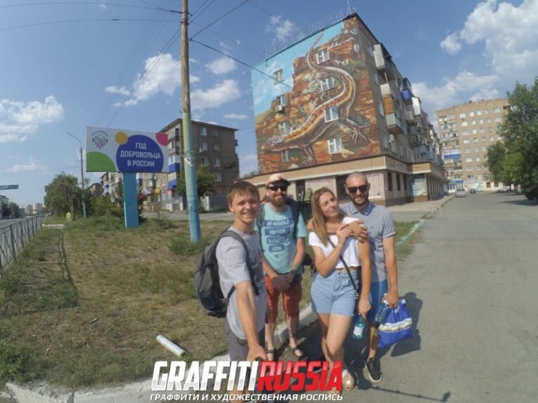 Слева направо: Дмитрий, руководитель проекта, Влад, Мария, Сергей. Фото из личного архива Дмитрия Кольцо  