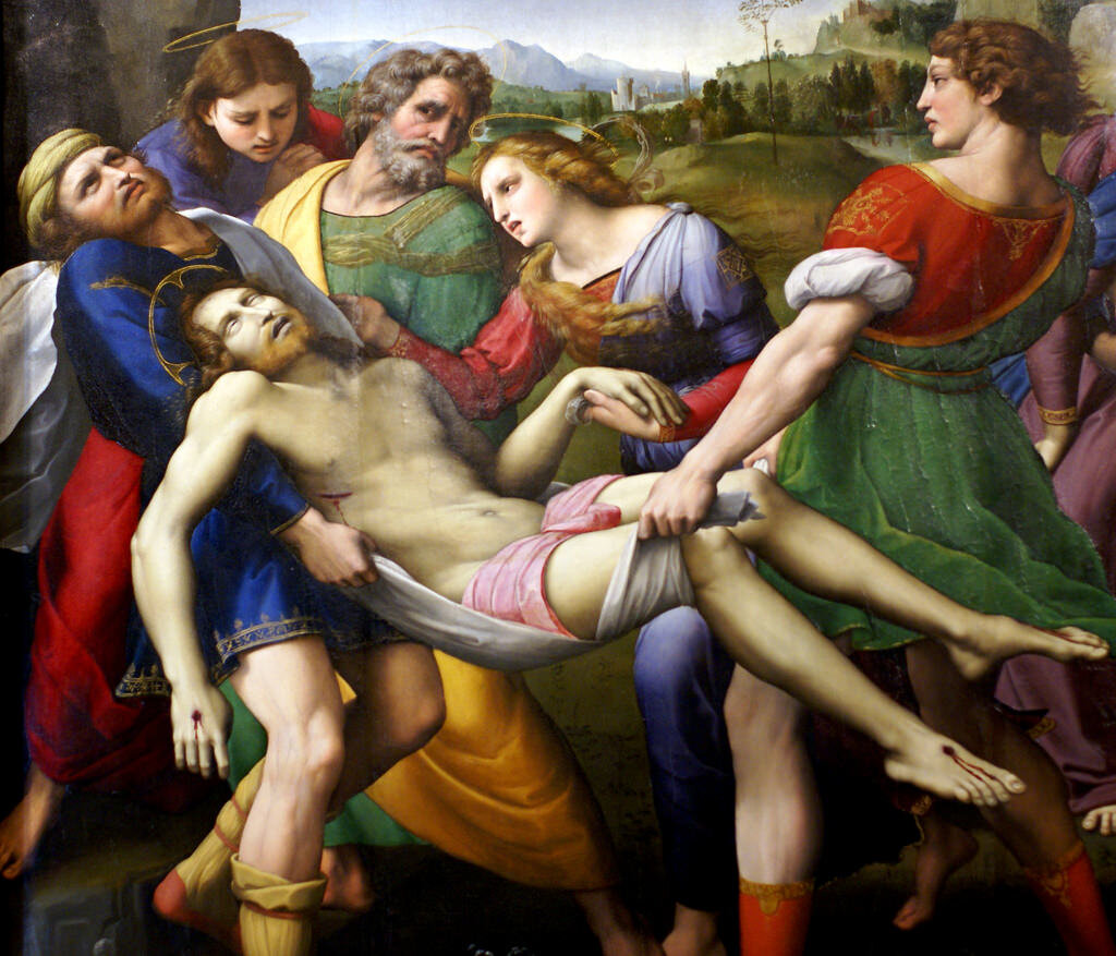 Рафаэль Санти "Положение во гроб" 1507 г.