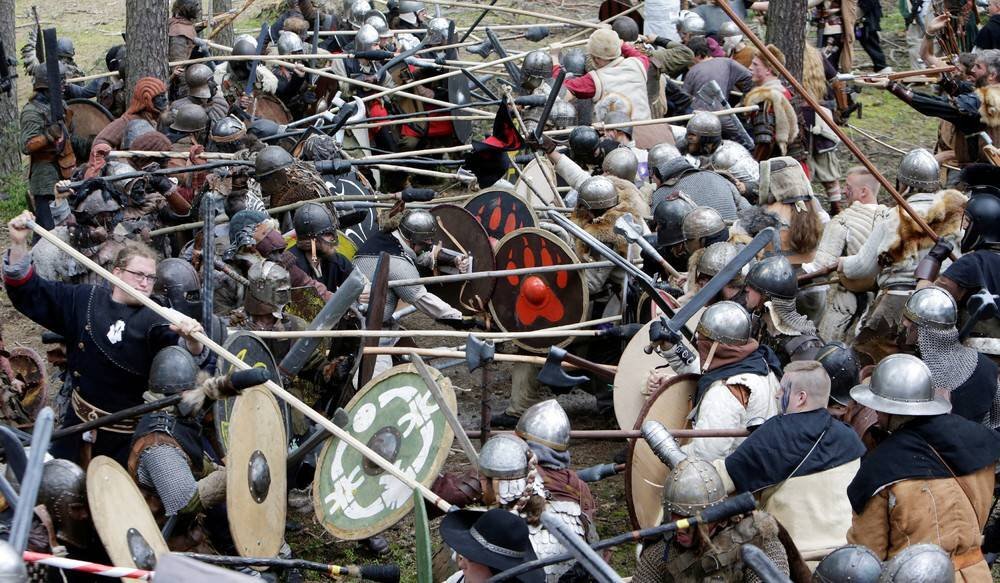 Битва пяти воинств в Чехии.