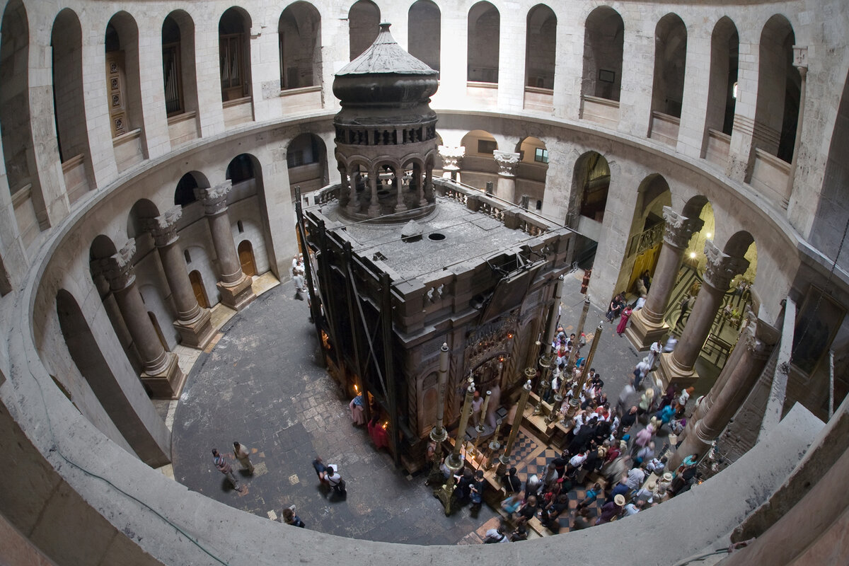 храм воскресения в иерусалиме