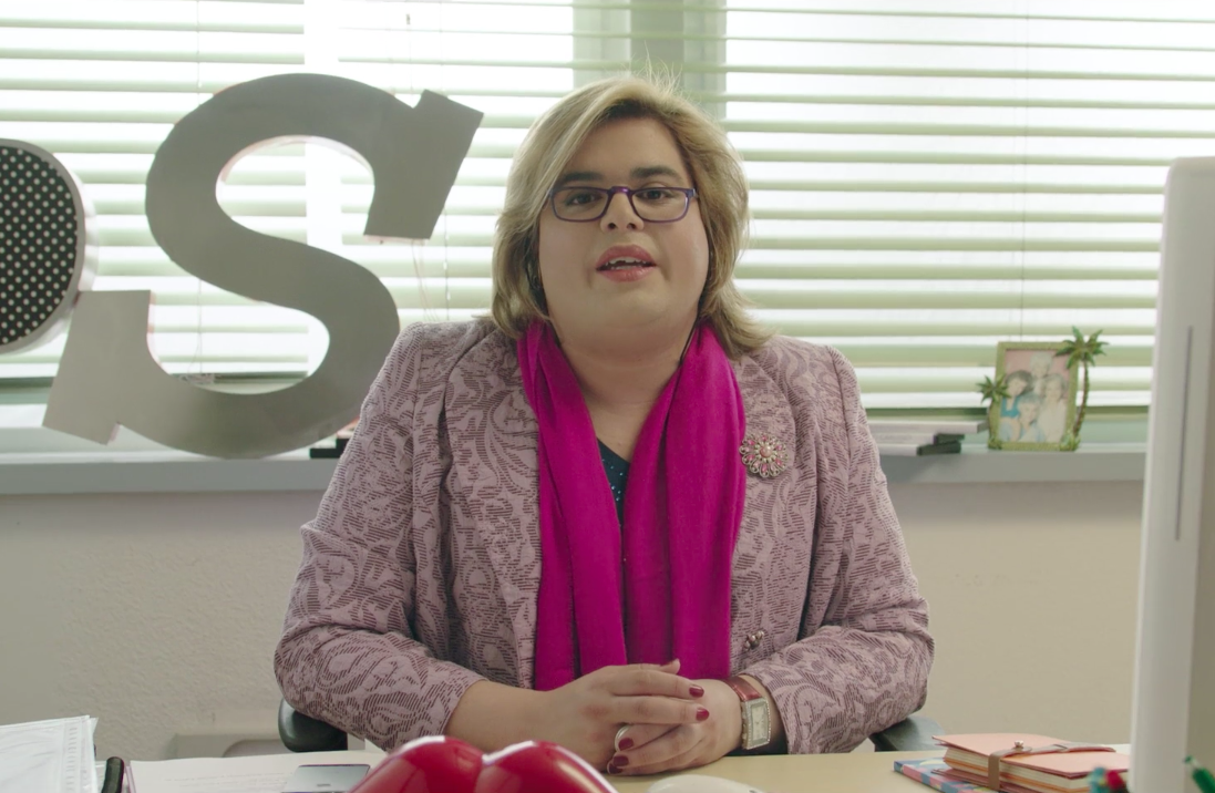 Кадр из испанского сериала, который я сейчас смотрю. 