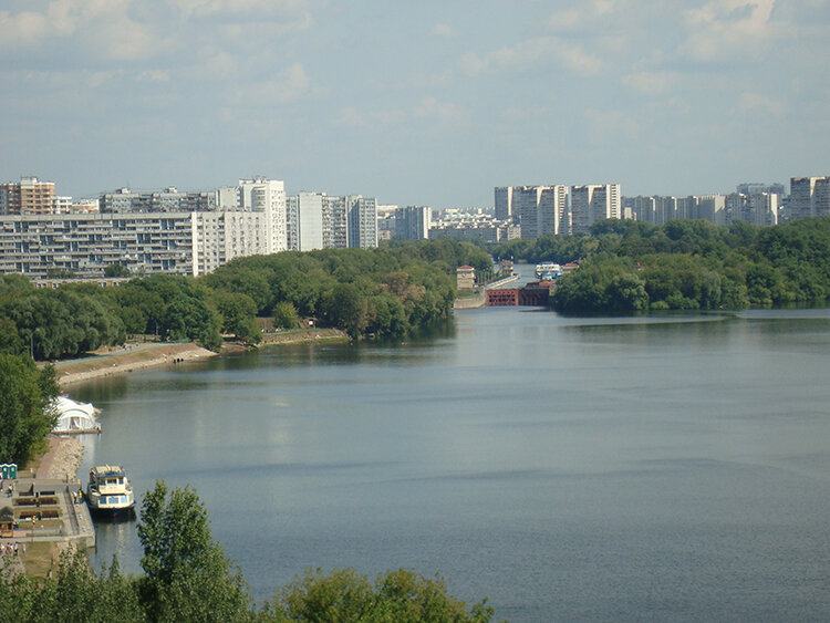 Москва-река около Коломенского