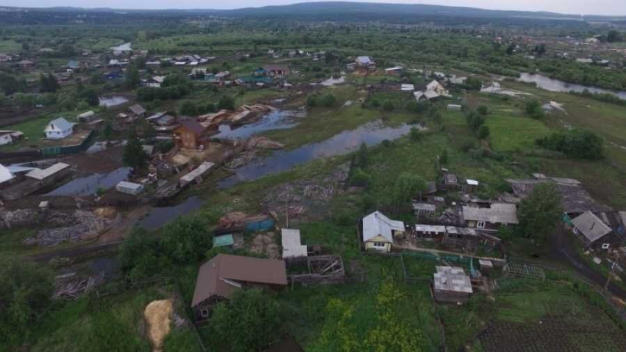 с. Покатеево. Фото ГУ МЧС по Красноярскому краю