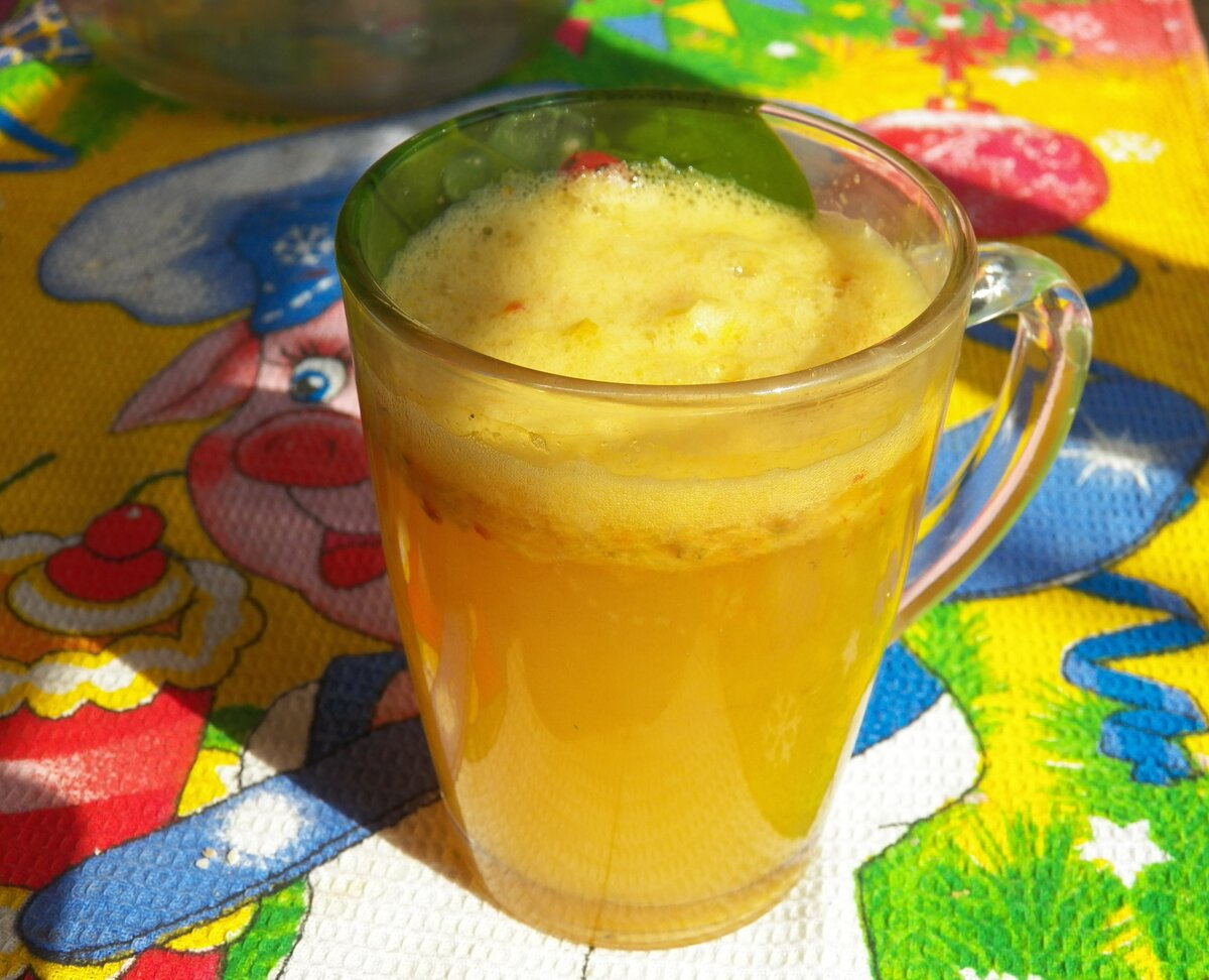 Напиток из обрезков, "разжижающий кровь"