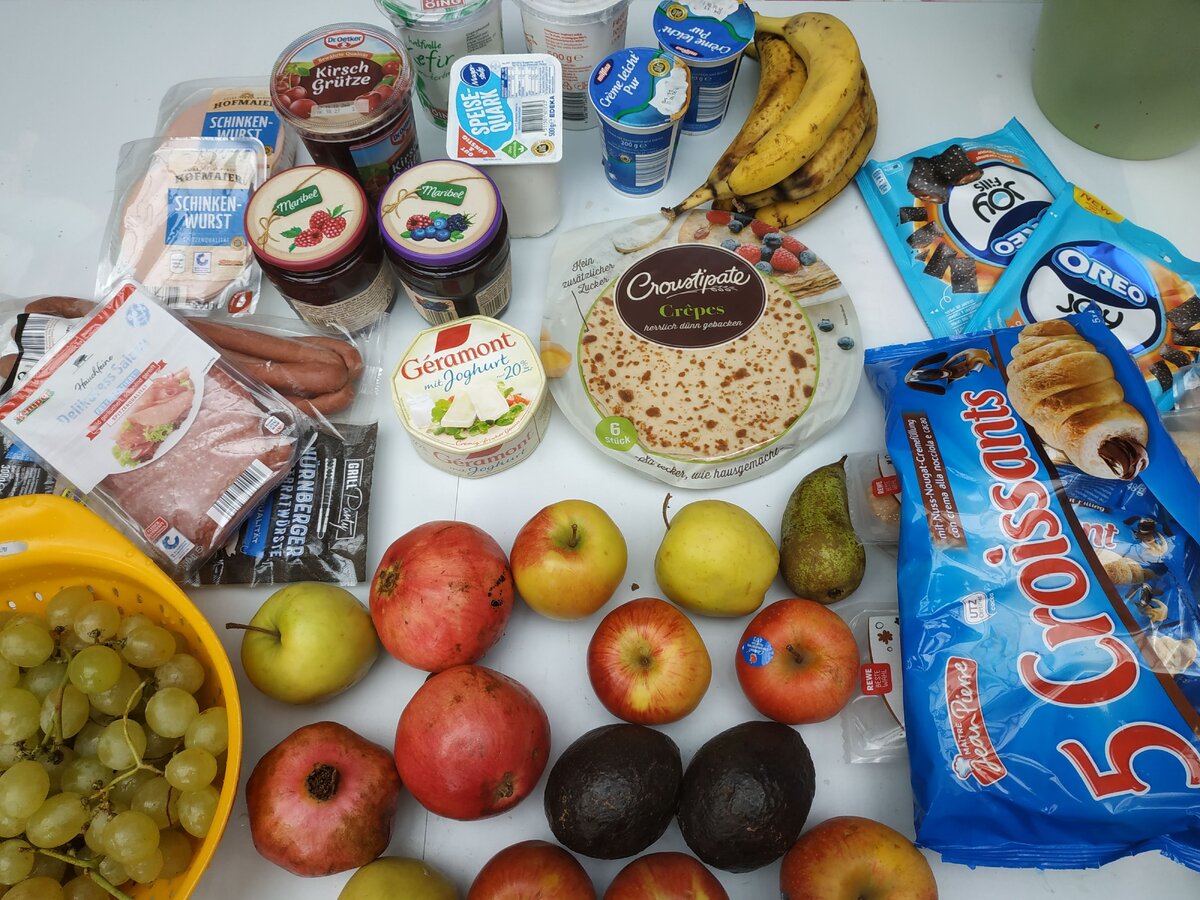 сладости и молочка