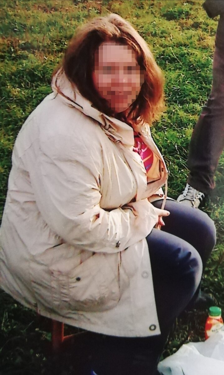 Я до похудения. Фото автора. 