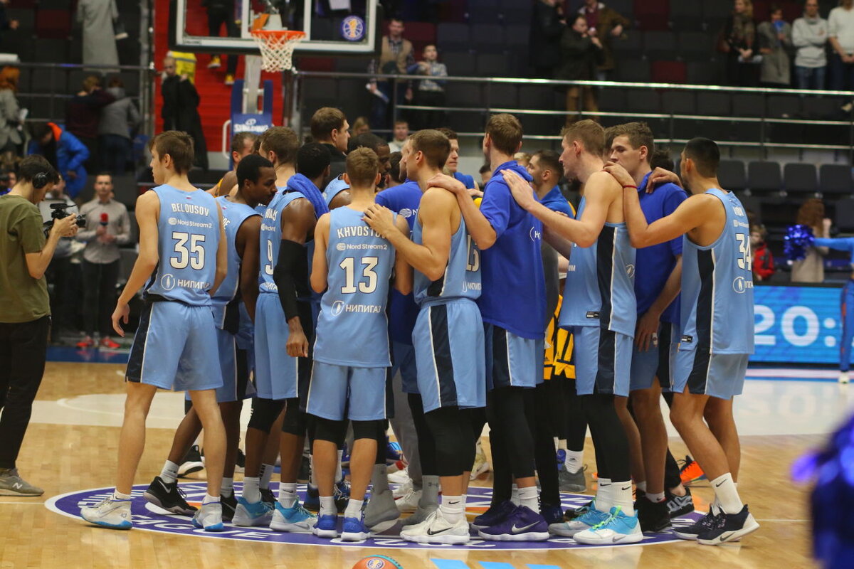 Петербургский "Зенит" проиграл "Црвене Звезде" в Евролиге